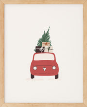 Last inn bildet i Galleri-visningsprogrammet, Julebil No.2 | Julepynt | Plakat | Poster | Jul | Juledekorasjon
