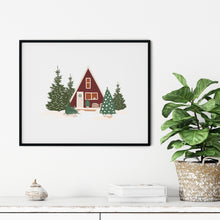 Last inn bildet i Galleri-visningsprogrammet, Julehus No.2 | Julepynt | Plakat | Poster | Jul | Juledekorasjon
