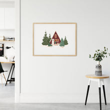 Last inn bildet i Galleri-visningsprogrammet, Julehus No.2 | Julepynt | Plakat | Poster | Jul | Juledekorasjon
