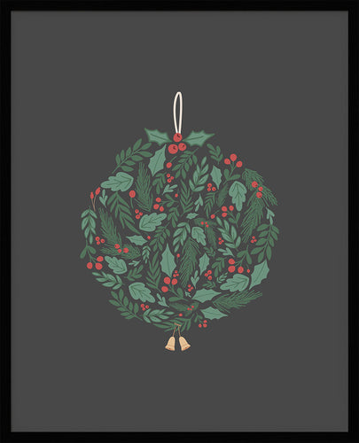 Julekule No.1 | Julepynt | Plakat | Juledekor | Poster