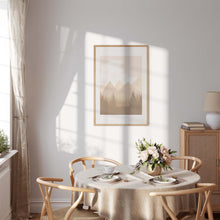 Last inn bildet i Galleri-visningsprogrammet, Beige landskap nr.1 | Beige | Plakat | Poster | Veggkunst
