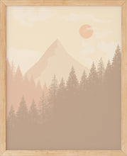Last inn bildet i Galleri-visningsprogrammet, Beige Landskap nr.4 | Nordisk | Plakat | Poster | Veggkunst | Beige

