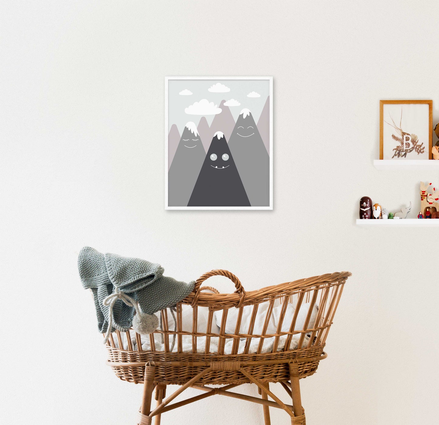 Landskap for barn nr.2 | Kunst til barn | Plakat | Poster | Veggkunst 