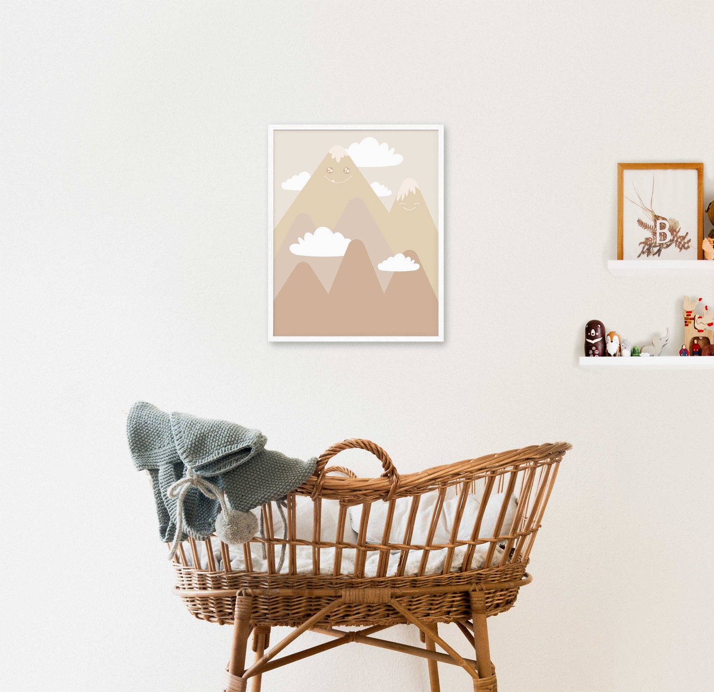 Landskap for barn nr.3 | Kunst til barn | Plakat | Poster | Barnerom