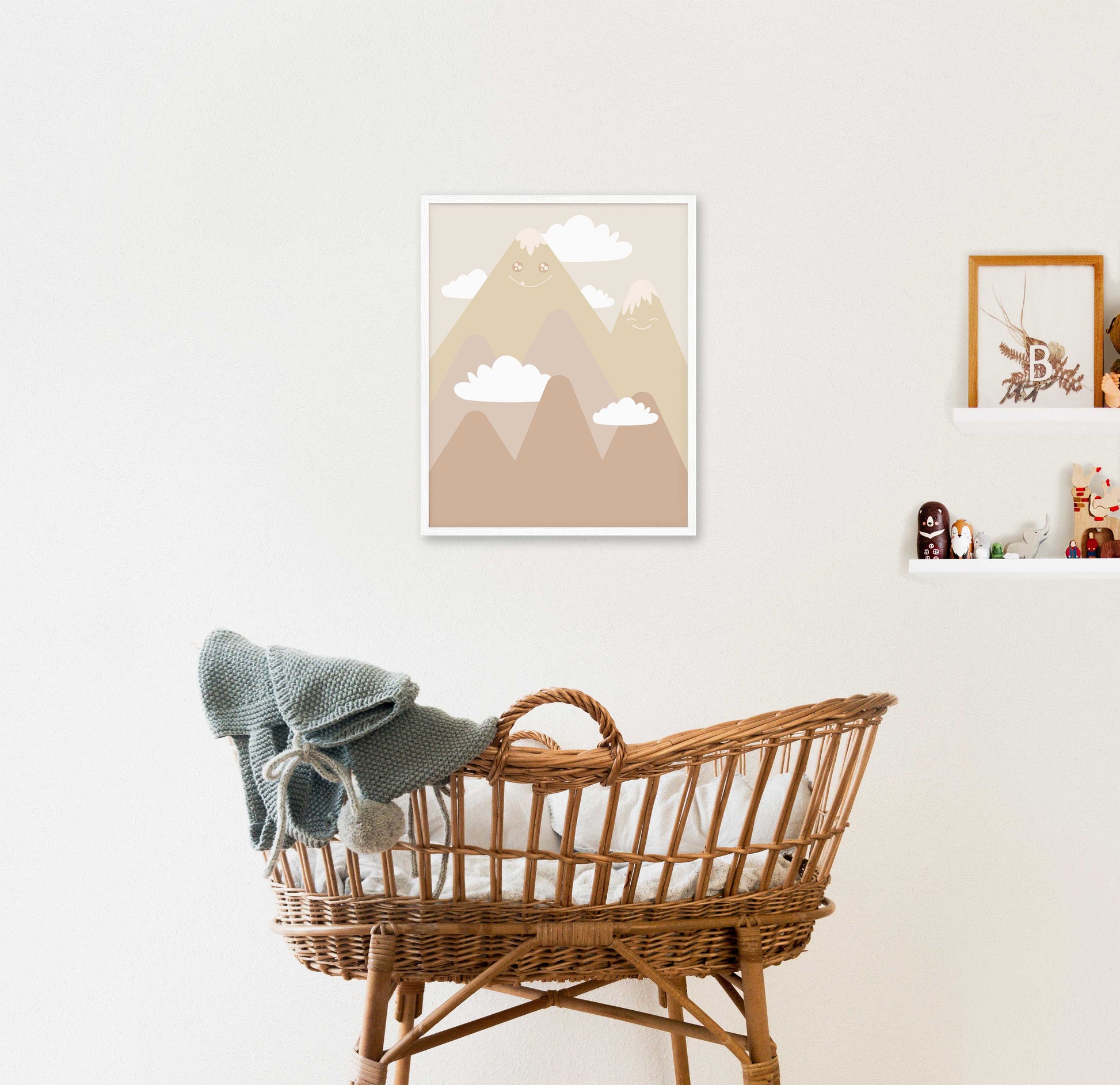 Landskap for barn nr.3 | Kunst til barn | Plakat | Poster | Barnerom