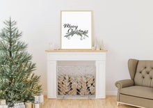 Last inn bildet i Galleri-visningsprogrammet, Merry Christmas | Julepynt | Plakat | Poster | Jul | Juledekorasjon
