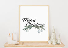 Last inn bildet i Galleri-visningsprogrammet, Merry Christmas | Julepynt | Plakat | Poster | Jul | Juledekorasjon
