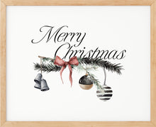 Last inn bildet i Galleri-visningsprogrammet, Merry Christmas No.2 | Julepynt | Plakat | Poster | Jul | Juledekorasjon
