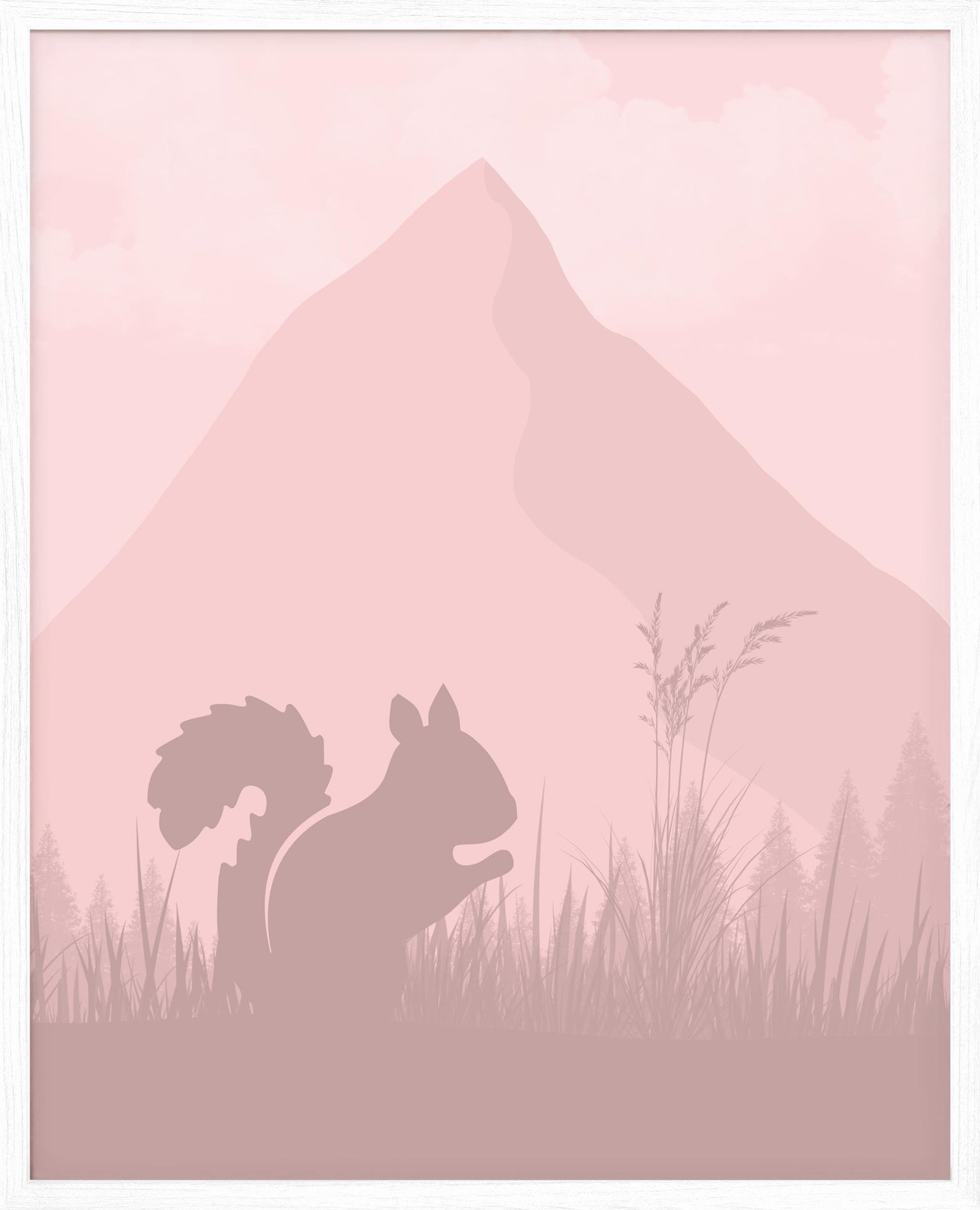 Ekorn - Landskap | Digital Kunst | Plakat | Poster | Veggkunst