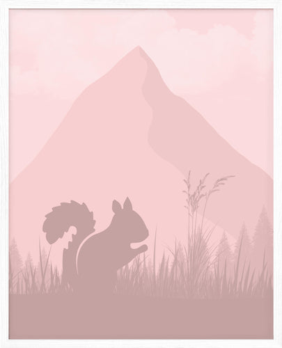 Ekorn - Landskap | Digital Kunst | Plakat | Poster | Veggkunst