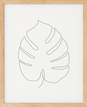 Last inn bildet i Galleri-visningsprogrammet, Monstera Nr.5 | Line Art | Poster | Plakat | Abstrakt | Kunst
