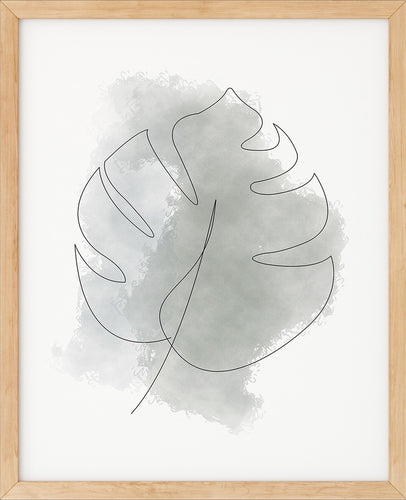 Monstera Nr.8 | Line Art | Poster | Plakat | Abstrakt | Kunst