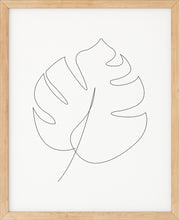 Last inn bildet i Galleri-visningsprogrammet, Monstera Nr.6 | Line Art | Poster | Plakat | Abstrakt | Kunst

