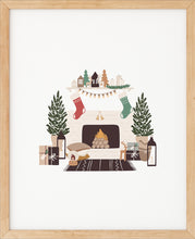 Last inn bildet i Galleri-visningsprogrammet, Peis | Julepynt | Plakat | Poster | Jul | Juledekorasjon
