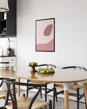Last inn bildet i Galleri-visningsprogrammet, Pink Waves No.1 | Abstrakt | Line Art | Trendfarger | Kunst | Poster | Plakat
