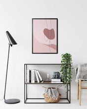 Last inn bildet i Galleri-visningsprogrammet, Pink Waves No.3 | Abstrakt | Line Art | Trendfarger | Kunst | Poster | Plakat
