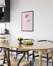 Last inn bildet i Galleri-visningsprogrammet, Rose | Line Art | Plakat | Abstrakt | Poster | Kunst til veggen
