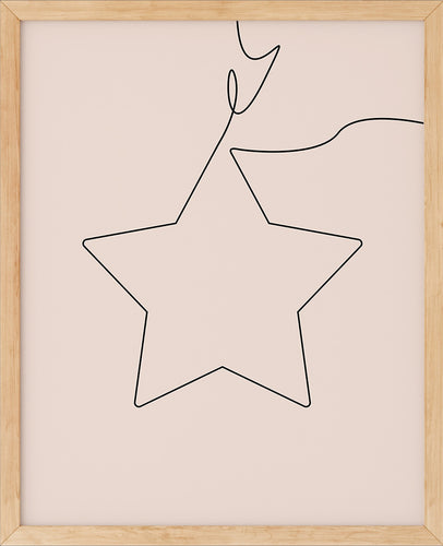 Stjerne | Julepynt | Plakat | Poster | Jul | Juledekorasjon