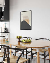 Last inn bildet i Galleri-visningsprogrammet, Trendy Lines No.2 | Abstrakt | Line Art | Trendfarger | Kunst | Poster | Plakat
