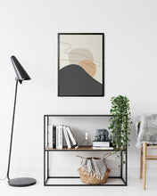 Last inn bildet i Galleri-visningsprogrammet, Trendy Lines No.2 | Abstrakt | Line Art | Trendfarger | Kunst | Poster | Plakat
