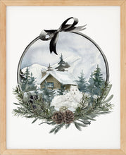 Last inn bildet i Galleri-visningsprogrammet, Vinterland No.2 | Julepynt | Plakat | Poster | Jul | Juledekorasjon
