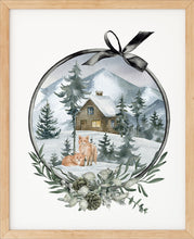 Last inn bildet i Galleri-visningsprogrammet, Vinterland No.3 | Julepynt | Plakat | Poster | Jul | Juledekorasjon
