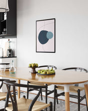 Last inn bildet i Galleri-visningsprogrammet, Blue Wind No.3 | Abstrakt | Line Art | Trendfarger | Kunst | Poster | Plakat
