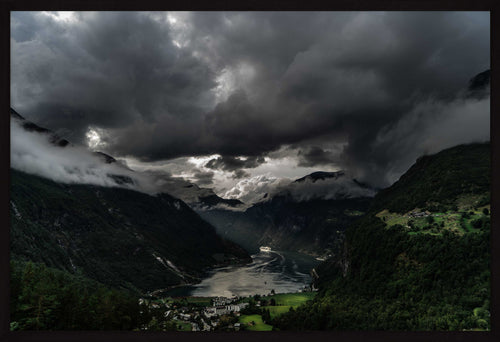 Geiranger nr.7 | Fotokunst | Plakat | Poster | Veggkunst