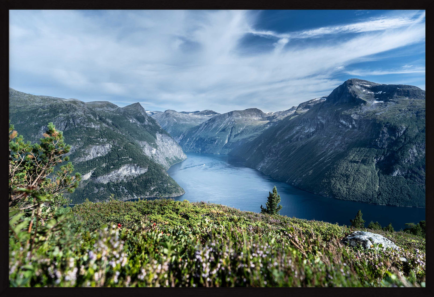 Geirangerfjorden nr.2 | Fotokunst | Plakat | Poster | Veggkunst