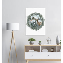 Last inn bildet i Galleri-visningsprogrammet, Vinterland No.7 | Julepynt | Plakat | Poster | Jul | Juledekorasjon
