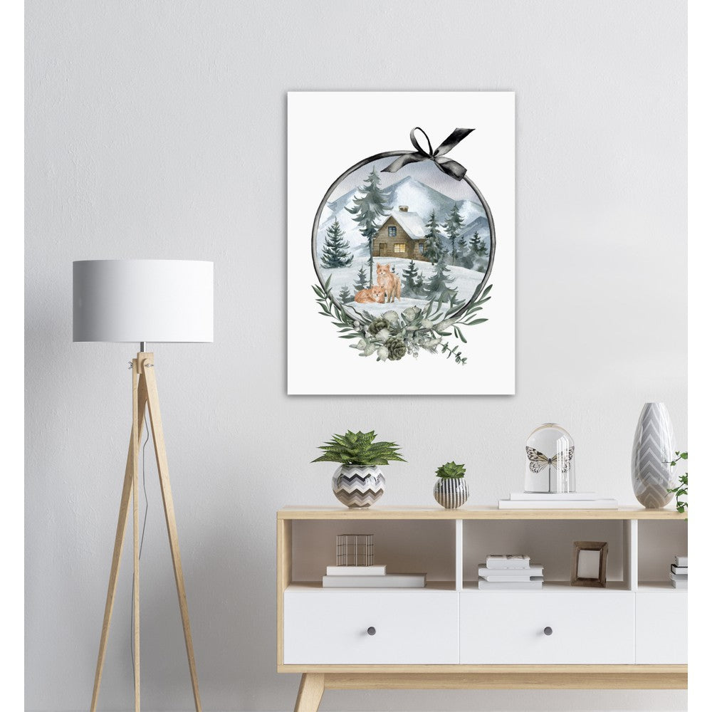 Vinterland No.3 | Julepynt | Plakat | Poster | Jul | Juledekorasjon