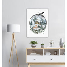 Last inn bildet i Galleri-visningsprogrammet, Vinterland No.3 | Julepynt | Plakat | Poster | Jul | Juledekorasjon
