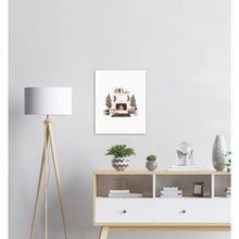 Last inn bildet i Galleri-visningsprogrammet, Peis | Julepynt | Plakat | Poster | Jul | Juledekorasjon
