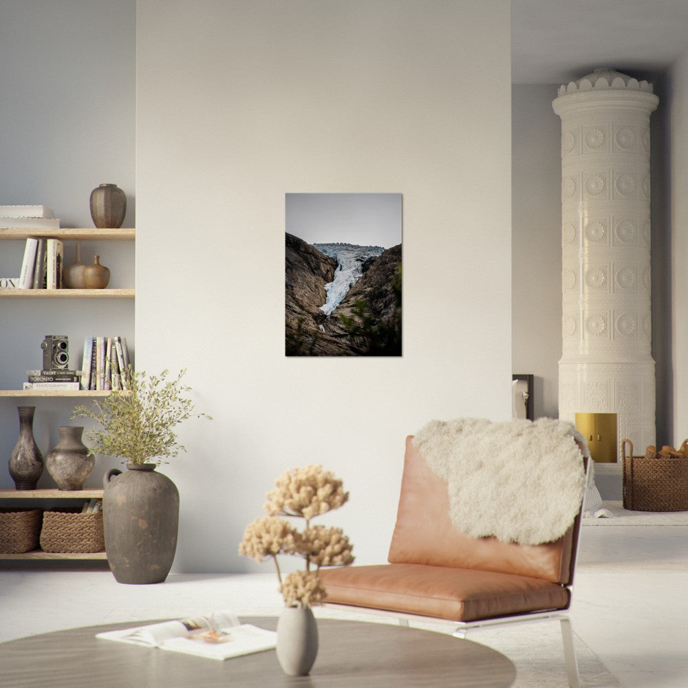 Briksdalsbreen | Fotokunst | Landskap | Plakat | Poster 