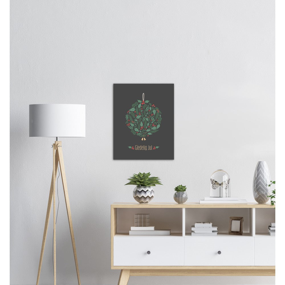 Julekule No.2 | Julepynt | Plakat | Poster | Jul | Juledekorasjon