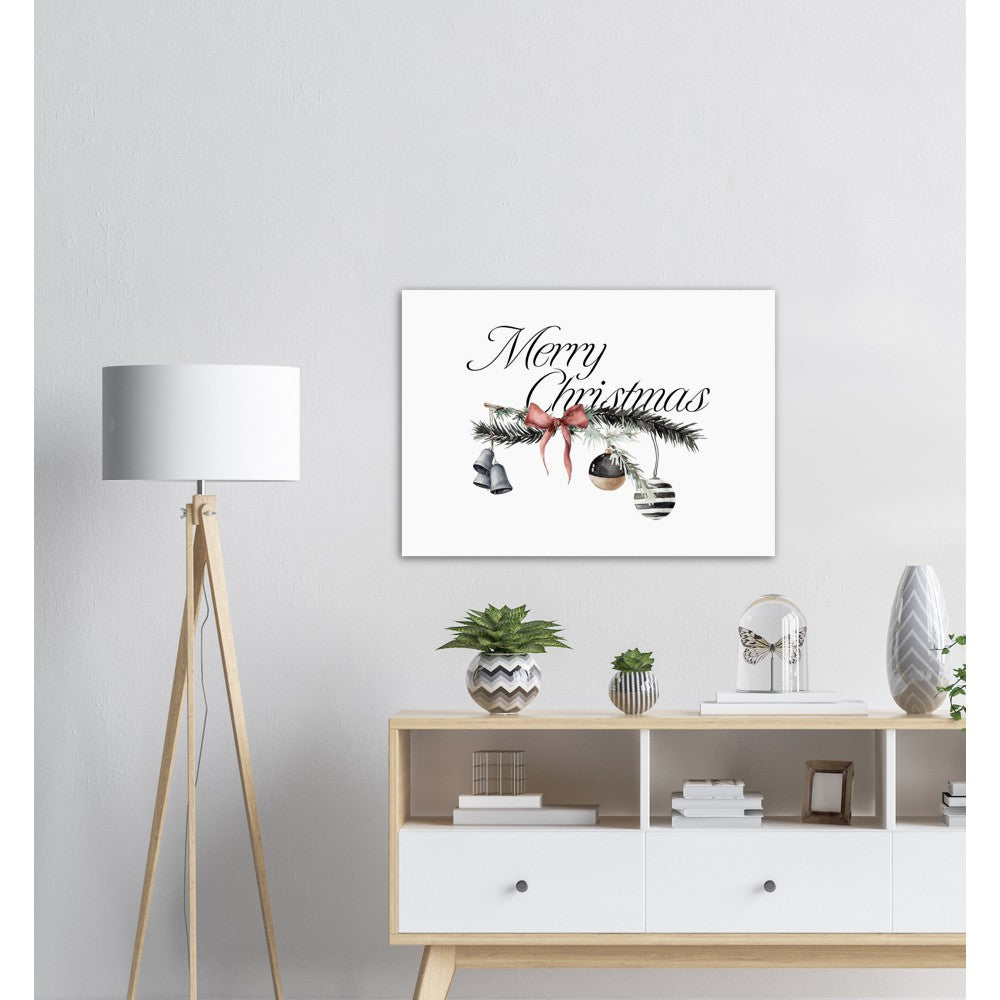 Merry Christmas No.2 | Julepynt | Plakat | Poster | Jul | Juledekorasjon