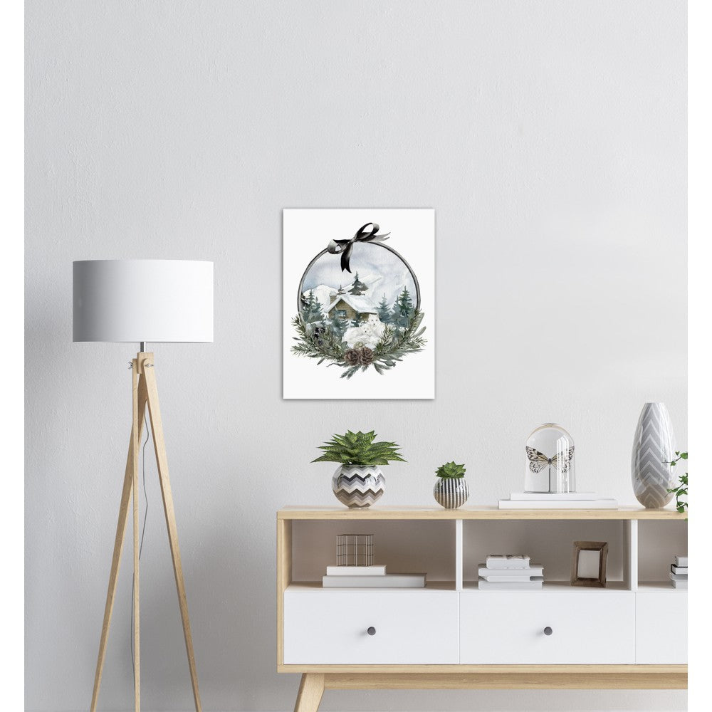 Vinterland No.2 | Julepynt | Plakat | Poster | Jul | Juledekorasjon