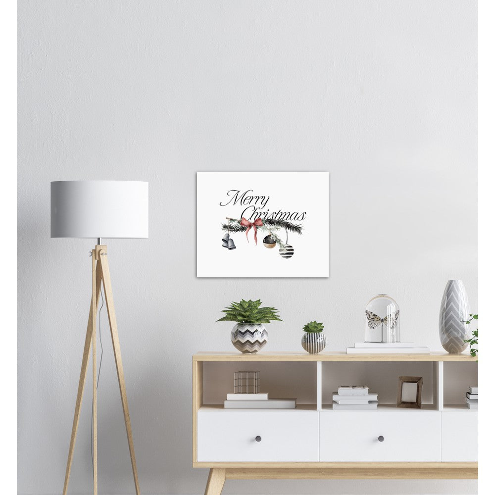 Merry Christmas No.2 | Julepynt | Plakat | Poster | Jul | Juledekorasjon