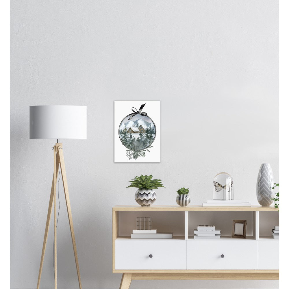 Vinterland No.1 | Julepynt | Plakat | Poster | Jule | Juledekorasjon
