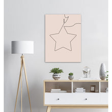 Last inn bildet i Galleri-visningsprogrammet, Stjerne | Julepynt | Plakat | Poster | Jul | Juledekorasjon
