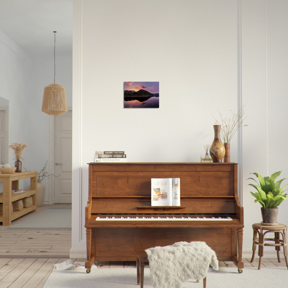 Skei i solnedgang | Fotokunst | Plakat