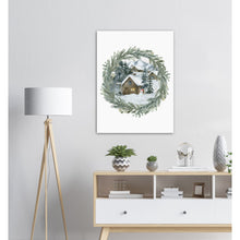 Last inn bildet i Galleri-visningsprogrammet, Vinterland No.6 | Julepynt | Plakat | Poster | Jul | Juledekorasjon

