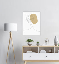 Last inn bildet i Galleri-visningsprogrammet, Palme Nr.5 | Line Art | Poster | Plakat | Kunst | Abstrakt
