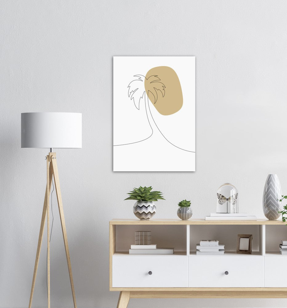 Palme Nr.5 | Line Art | Poster | Plakat | Kunst | Abstrakt