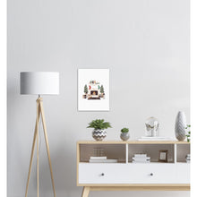 Last inn bildet i Galleri-visningsprogrammet, Peis | Julepynt | Plakat | Poster | Jul | Juledekorasjon
