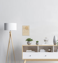 Last inn bildet i Galleri-visningsprogrammet, Palme Nr.2 | Line Art | Poster | Plakat | Kunst | Abstrakt
