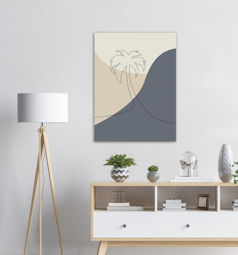 Palme Nr.4 | Line Art | Poster | Plakat | Kunst | Abstrakt