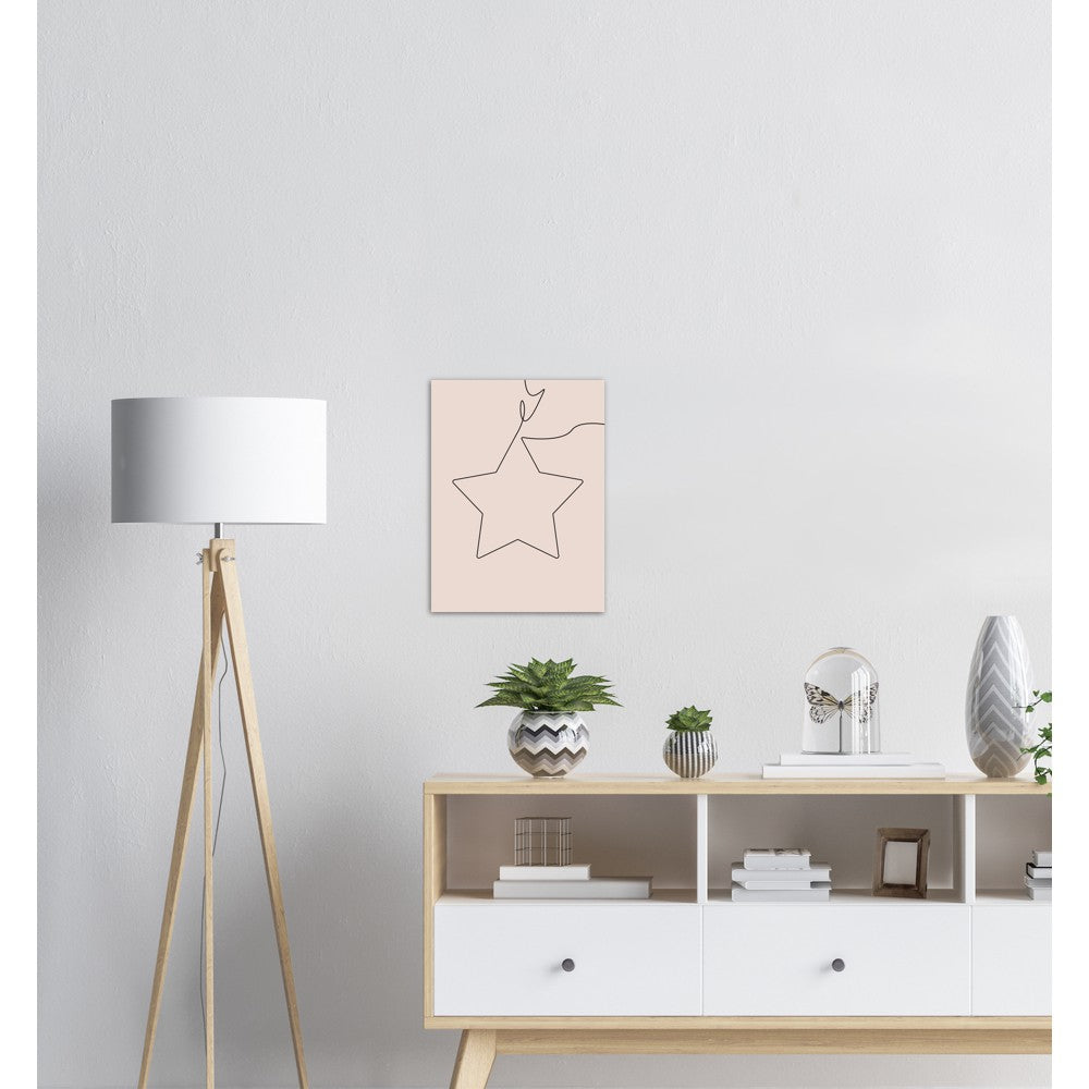 Stjerne | Julepynt | Plakat | Poster | Jul | Juledekorasjon