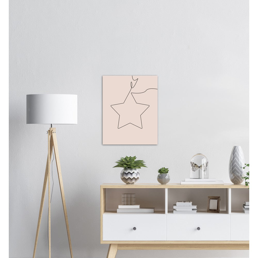 Stjerne | Julepynt | Plakat | Poster | Jul | Juledekorasjon