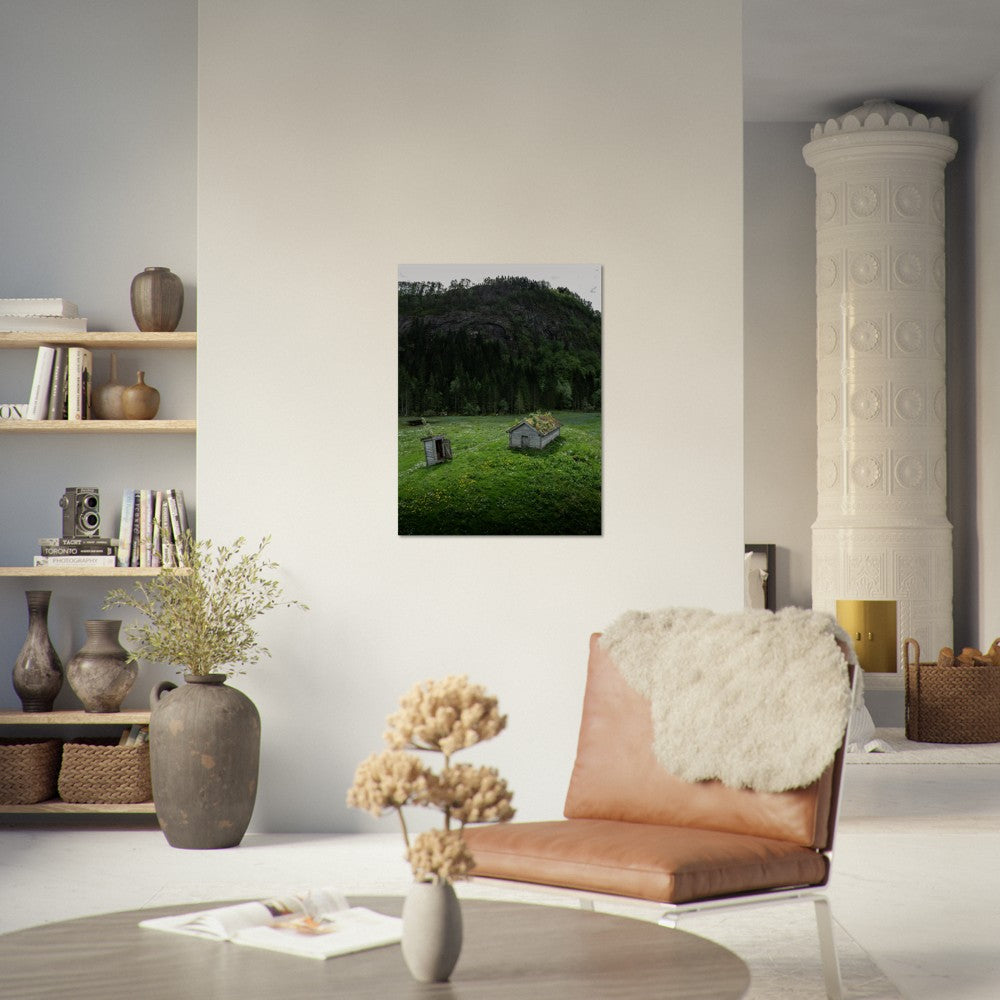 Forlatt hytte | Fotokunst | Plakat